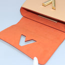 LOUIS VUITTON Catgram Twist MM Shoulder Bag White M44460 LV Auth 96243SM-21