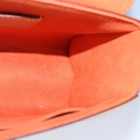 LOUIS VUITTON Catgram Twist MM Shoulder Bag White M44460 LV Auth 96243SM