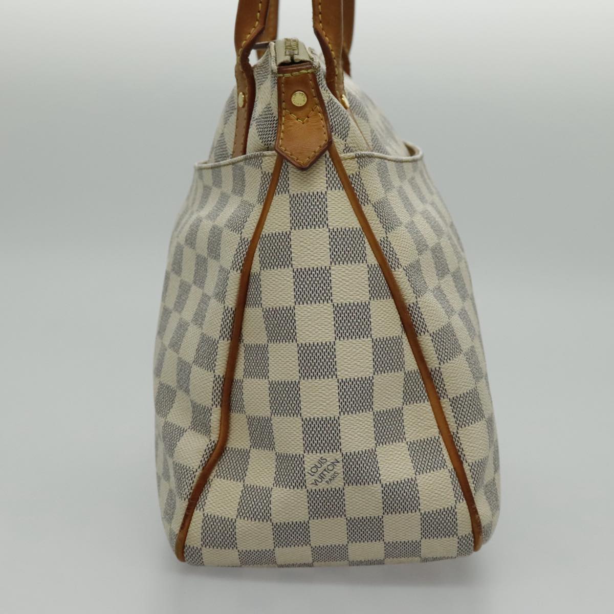 LOUIS VUITTON Damier Azur Figueri PM Shoulder Bag N41176 LV Auth 96258