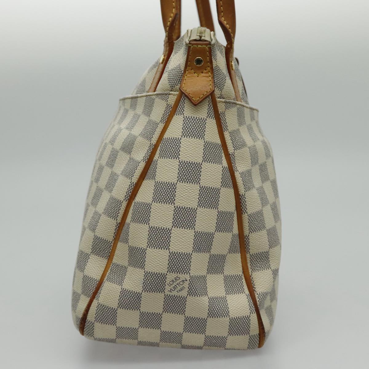 LOUIS VUITTON Damier Azur Figueri PM Shoulder Bag N41176 LV Auth 96258