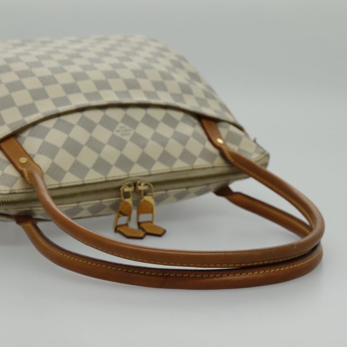 LOUIS VUITTON Damier Azur Figueri PM Shoulder Bag N41176 LV Auth 96258