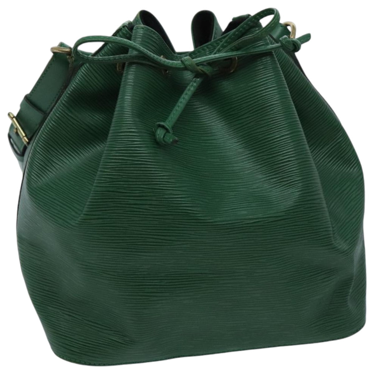 LOUIS VUITTON Epi Petit Noe Shoulder Bag Green M44102 LV Auth 96263