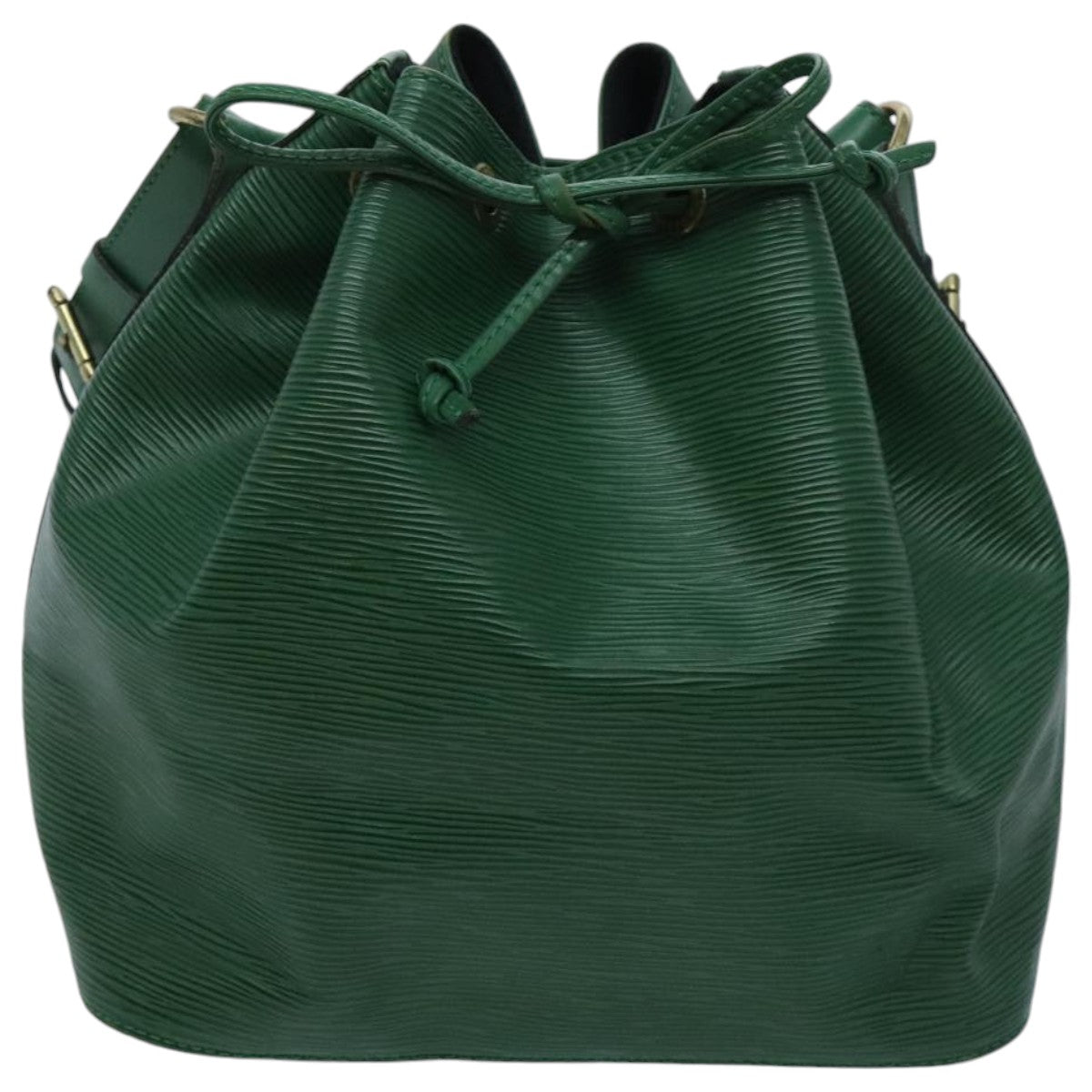 LOUIS VUITTON Epi Petit Noe Shoulder Bag Green M44102 LV Auth 96263