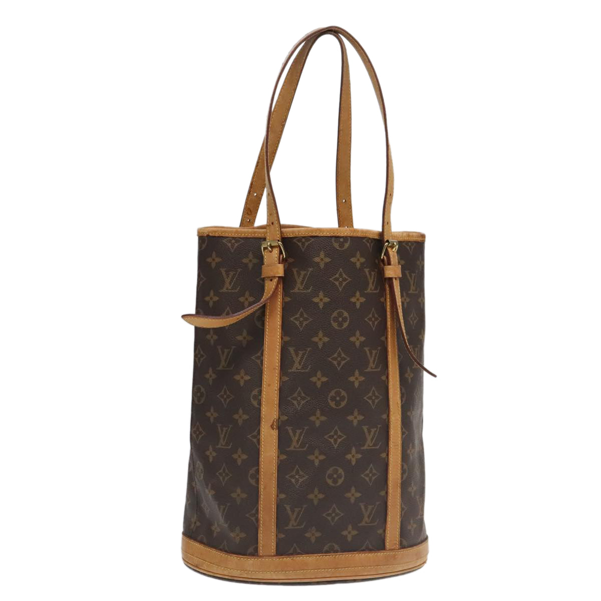 LOUIS VUITTON Monogram Bucket GM Shoulder Bag M42236 LV Auth 96264