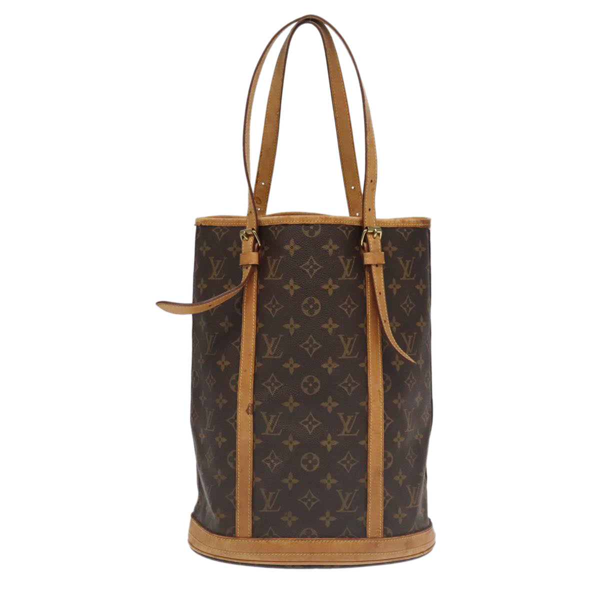 LOUIS VUITTON Monogram Bucket GM Shoulder Bag M42236 LV Auth 96264