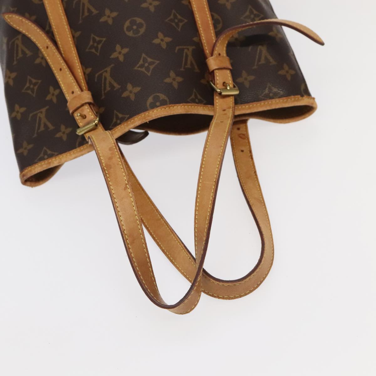 LOUIS VUITTON Monogram Bucket GM Shoulder Bag M42236 LV Auth 96264