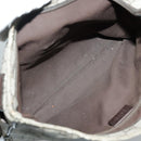 GUCCI GG Supreme Shoulder Bag PVC Beige Silver 141626 Auth 96274-11