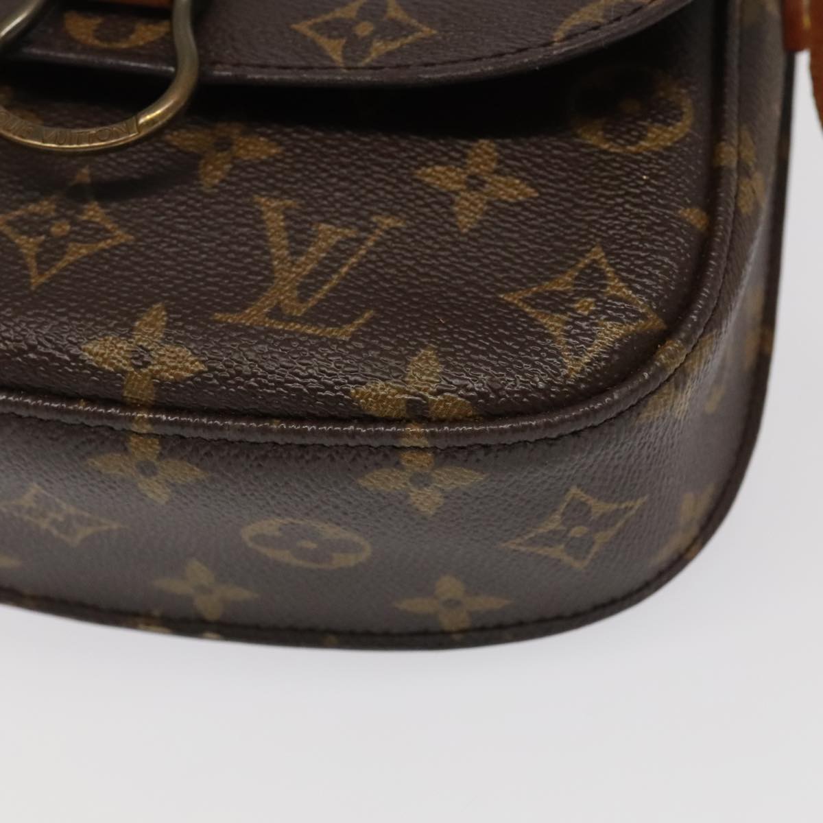 LOUIS VUITTON Monogram Saint Cloud MM Shoulder Bag M51243 LV Auth 96283