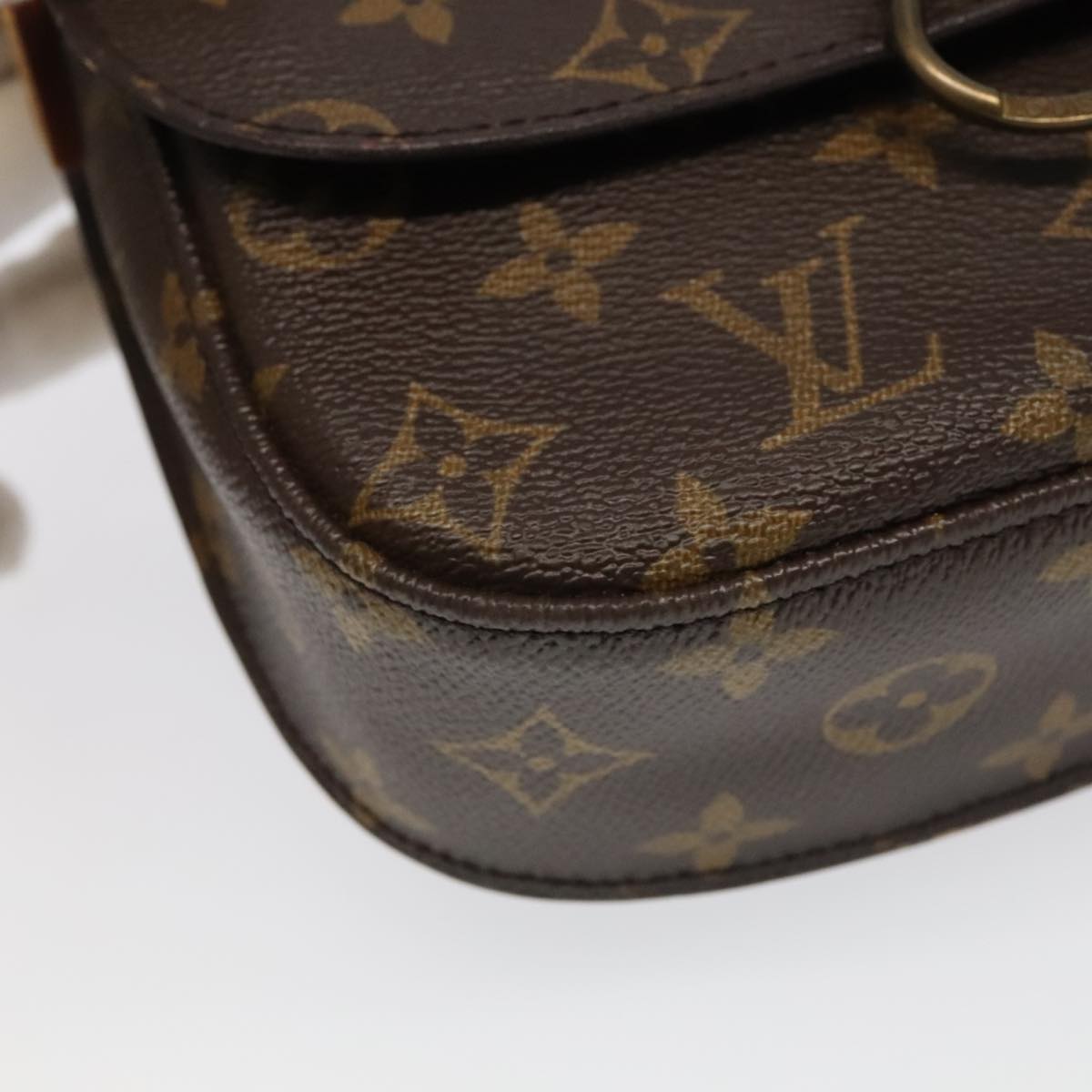 LOUIS VUITTON Monogram Saint Cloud MM Shoulder Bag M51243 LV Auth 96283