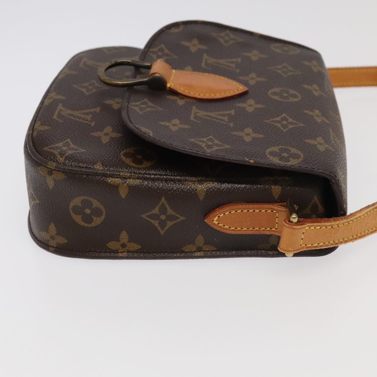 LOUIS VUITTON Monogram Saint Cloud MM Shoulder Bag M51243 LV Auth 96283