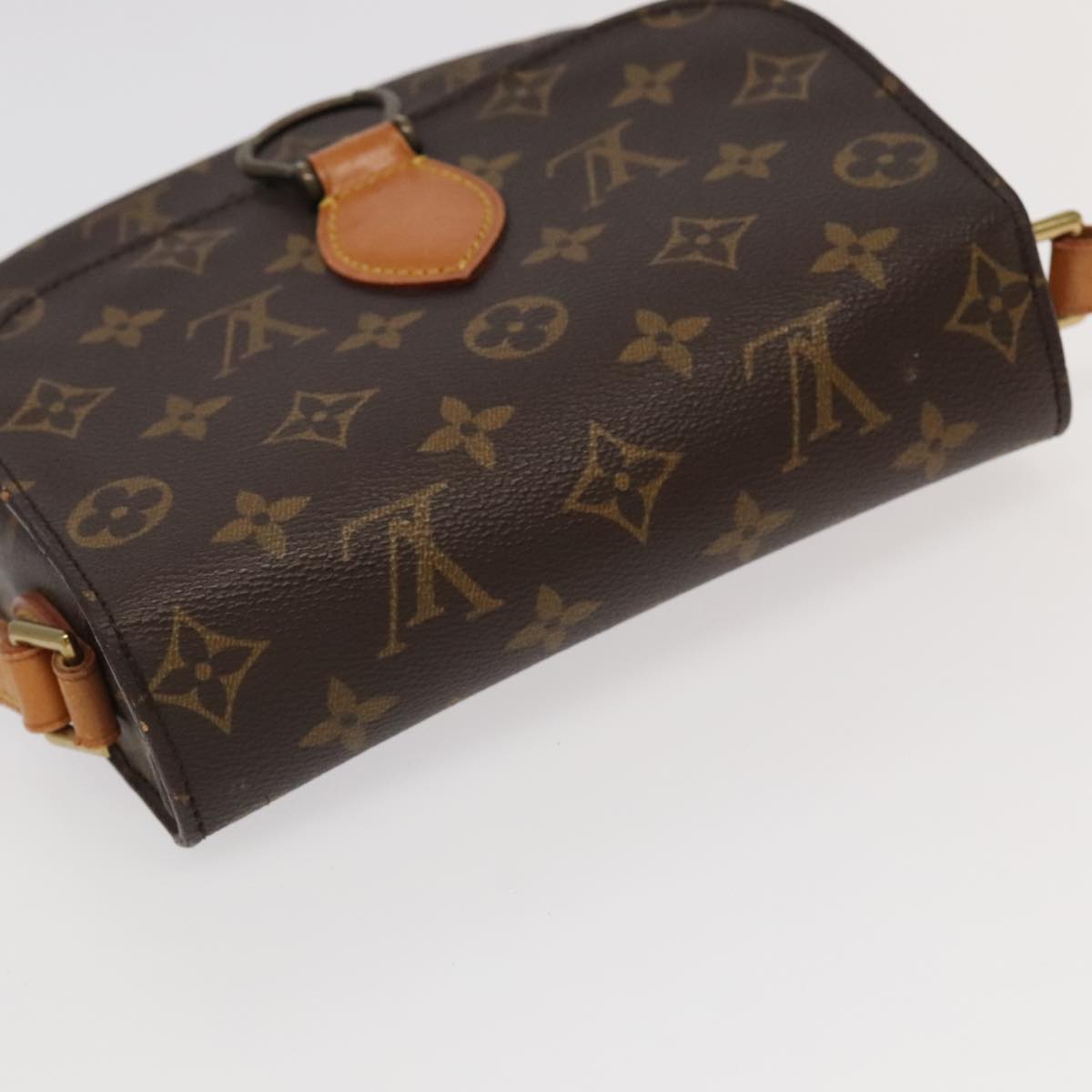 LOUIS VUITTON Monogram Saint Cloud MM Shoulder Bag M51243 LV Auth 96283