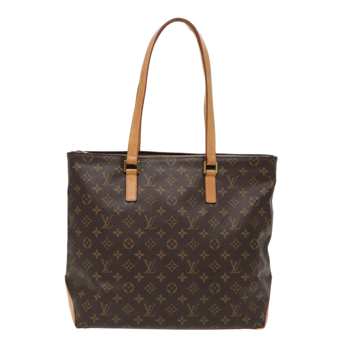 LOUIS VUITTON Monogram Cabas Mezzo Tote Bag M51151 LV Auth 96296