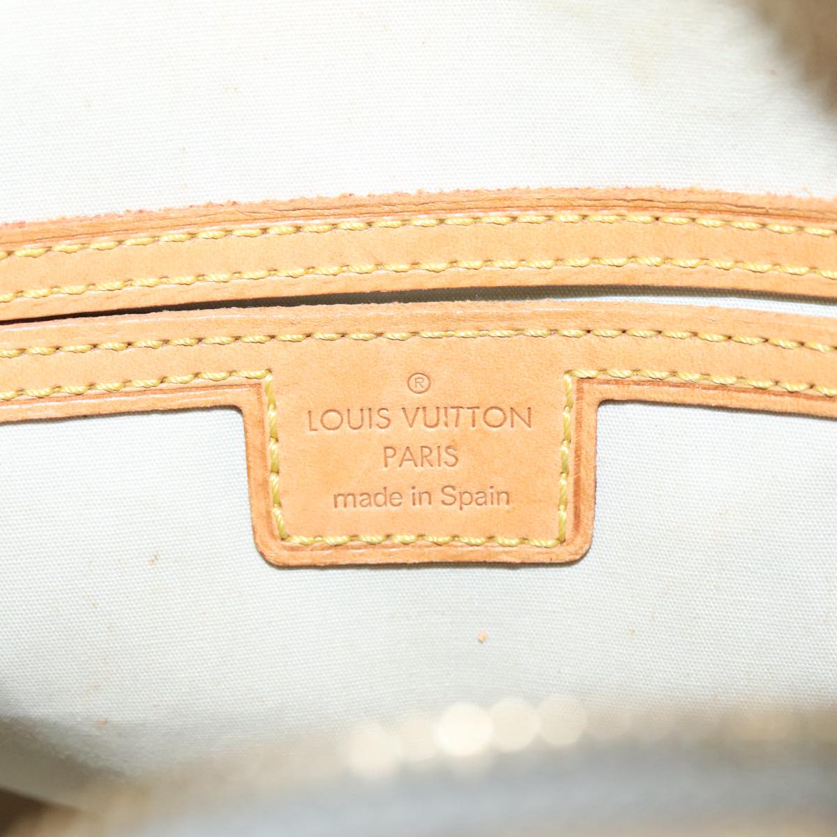 LOUIS VUITTON Monogram Mini Jeanne GM Shoulder Bag Blue M92000 LV Auth 96306