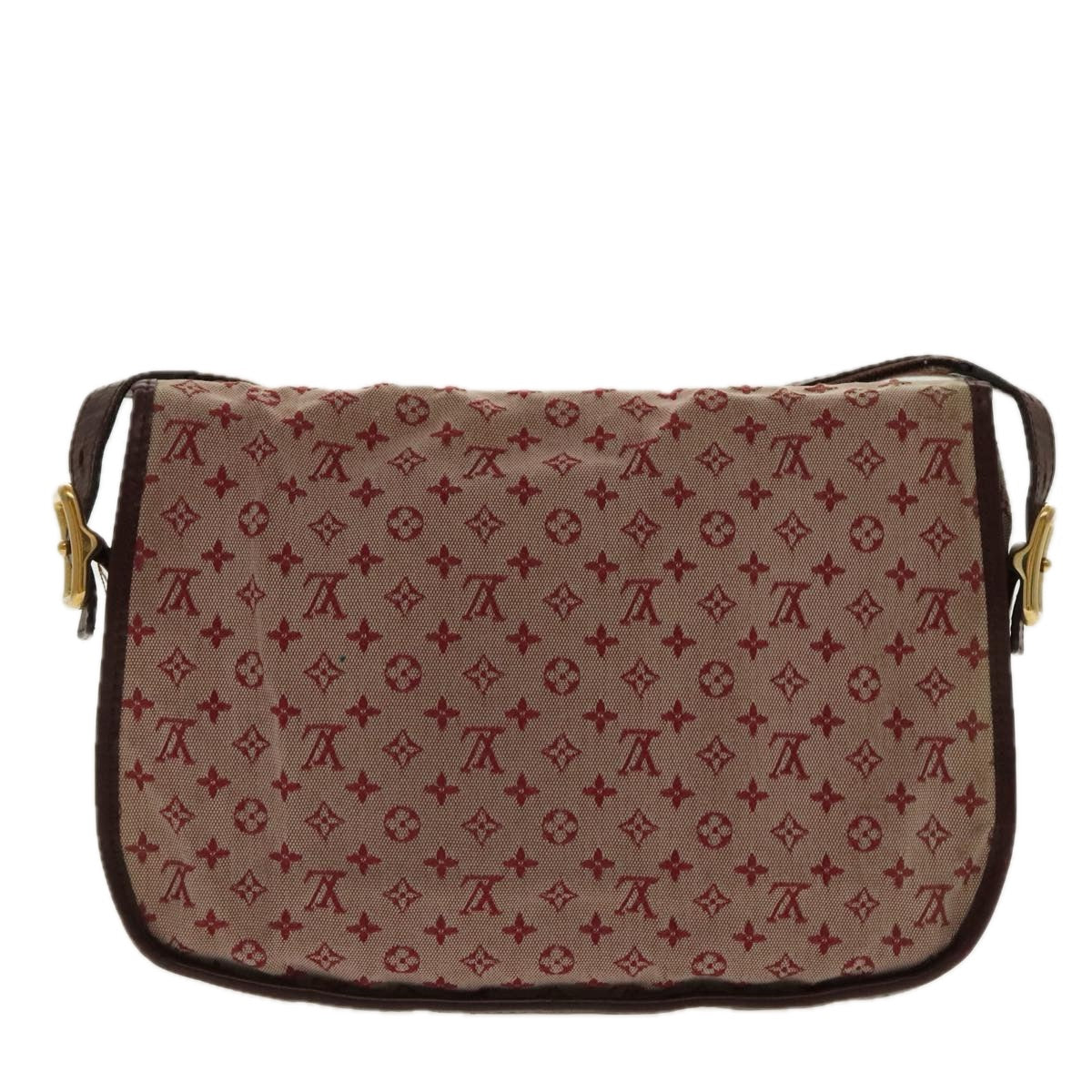 LOUIS VUITTON Monogram Mini Belanger Shoulder Bag Red M92671 LV Auth 96318 - 0