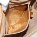 GUCCI Micro GG Canvas Shoulder Bag Beige Gold 007 87 0018 Auth 96319-21