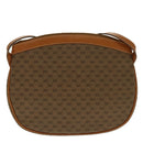 GUCCI Micro GG Canvas Shoulder Bag Beige Gold 007 87 0018 Auth 96319-2