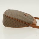 GUCCI Micro GG Canvas Shoulder Bag Beige Gold 007 87 0018 Auth 96319-3
