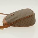 GUCCI Micro GG Canvas Shoulder Bag Beige Gold 007 87 0018 Auth 96319-4