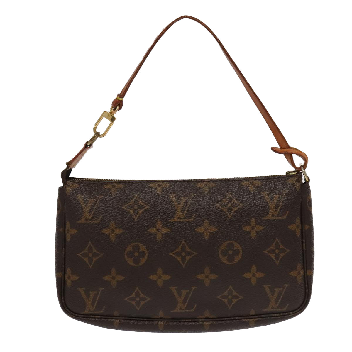 LOUIS VUITTON Monogram Pochette Accessoires Pouch M51980 LV Auth 96325 - 0