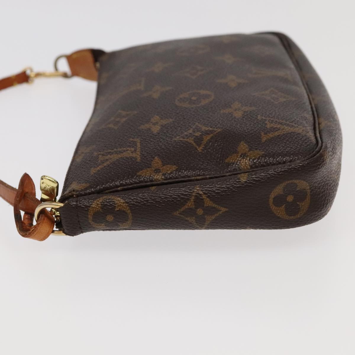 LOUIS VUITTON Monogram Pochette Accessoires Pouch M51980 LV Auth 96325