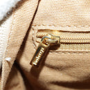 Burberrys Nova Check Shoulder Bag PVC Beige Gold Auth 96329-23