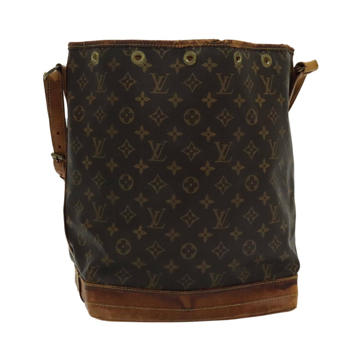 LOUIS VUITTON Monogram Noe Shoulder Bag M42224 LV Auth 96339