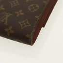 LOUIS VUITTON Monogram Porte Envelope Clutch Bag M51801 LV Auth 96348-15
