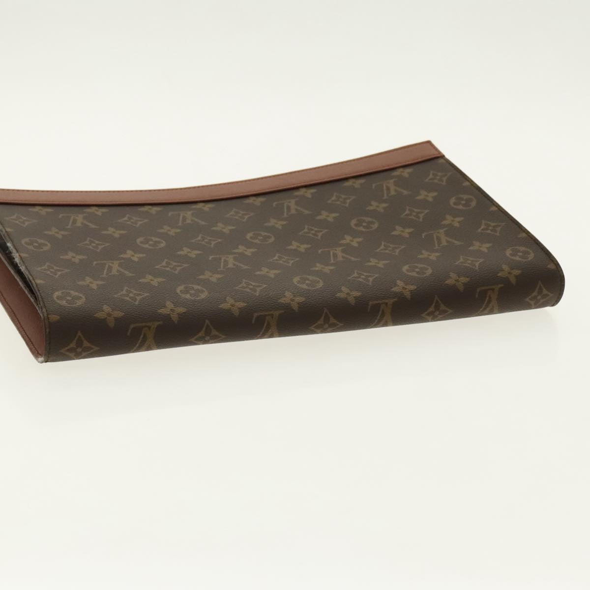 LOUIS VUITTON Monogram Porte Envelope Clutch Bag M51801 LV Auth 96348