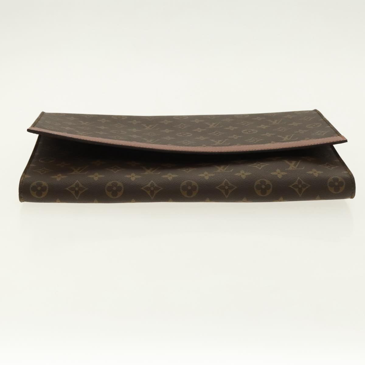 LOUIS VUITTON Monogram Porte Envelope Clutch Bag M51801 LV Auth 96348