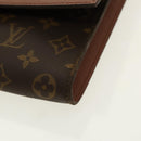 LOUIS VUITTON Monogram Porte Envelope Clutch Bag M51801 LV Auth 96348-7