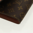 LOUIS VUITTON Monogram Porte Envelope Clutch Bag M51801 LV Auth 96348-14