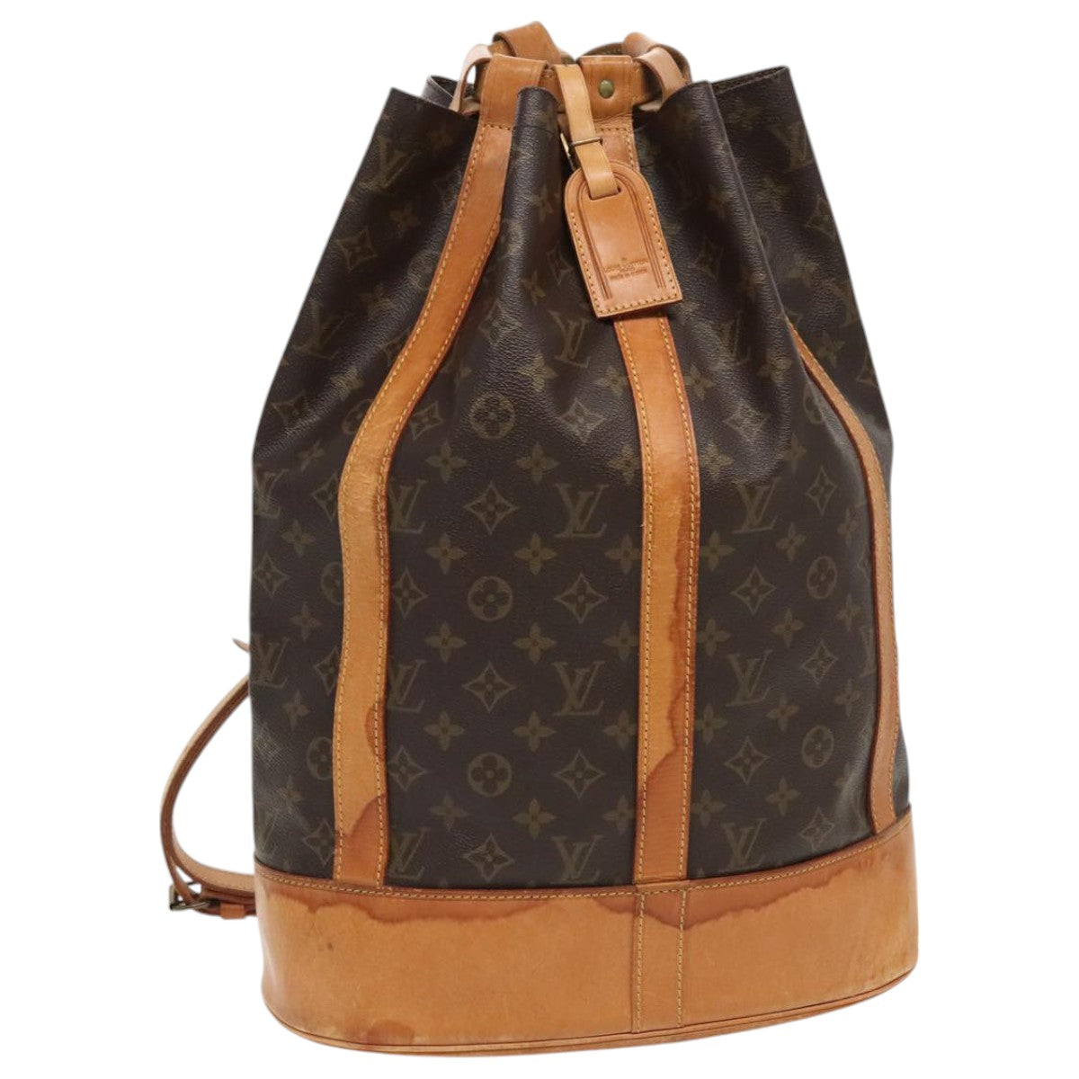 LOUIS VUITTON Monogram Randonnee GM Shoulder Bag M42244 LV Auth 96349