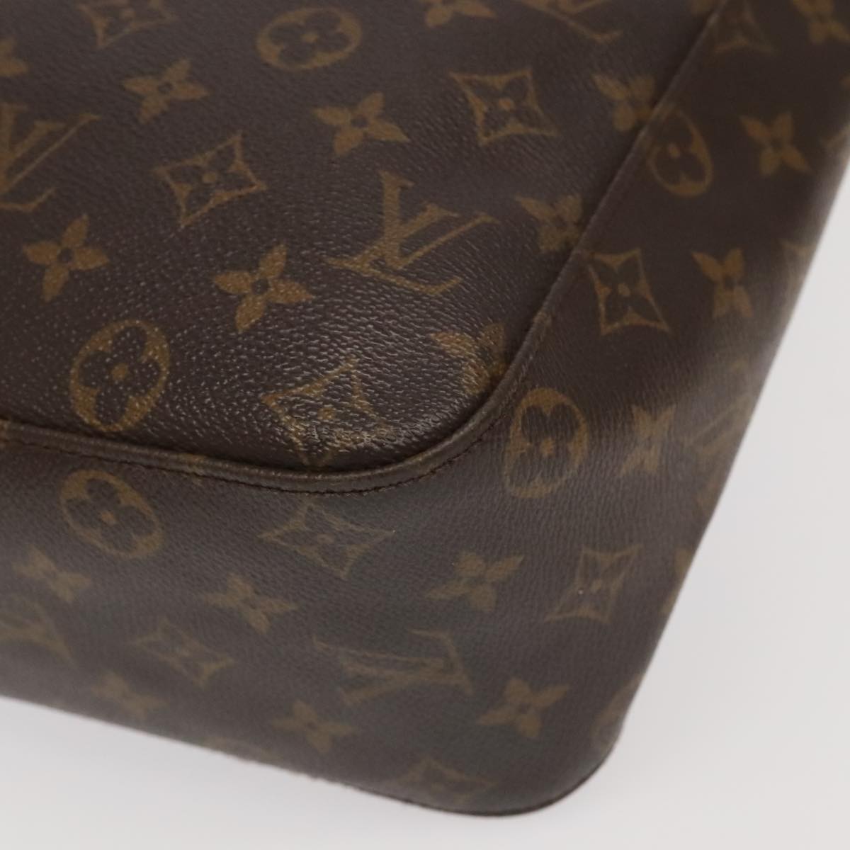 LOUIS VUITTON Monogram Looping GM Shoulder Bag M51145 LV Auth 96351