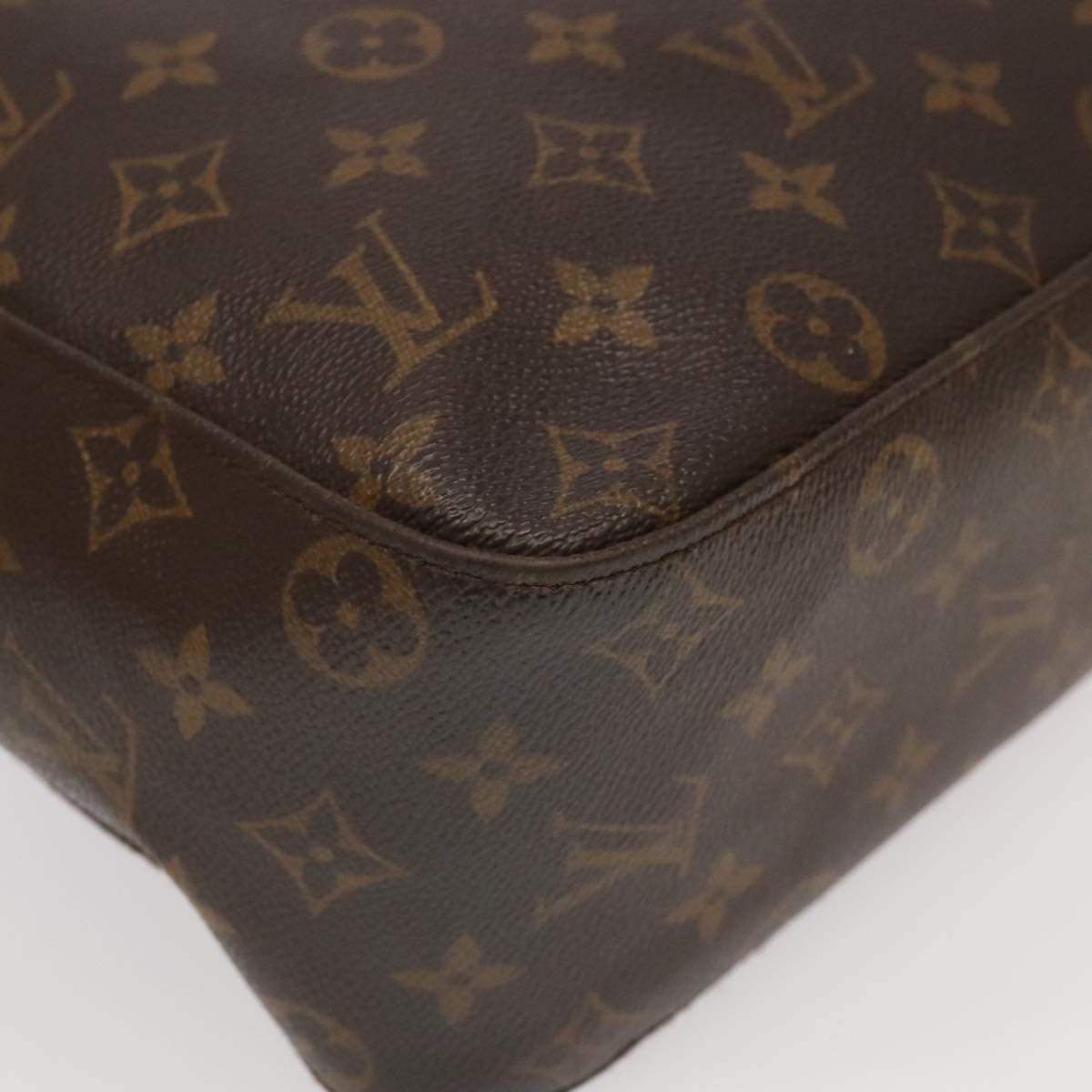 LOUIS VUITTON Monogram Looping GM Shoulder Bag M51145 LV Auth 96351