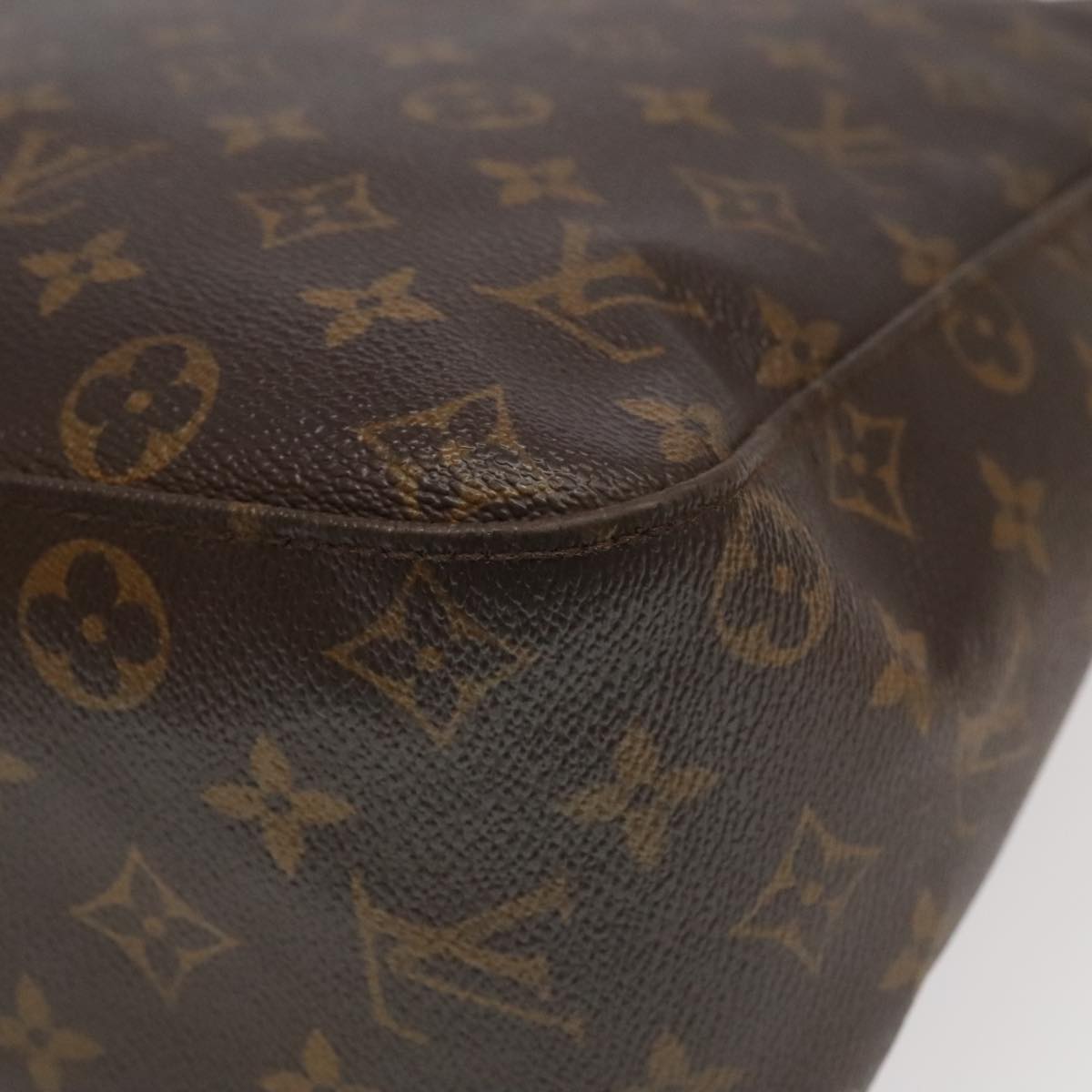 LOUIS VUITTON Monogram Looping GM Shoulder Bag M51145 LV Auth 96351