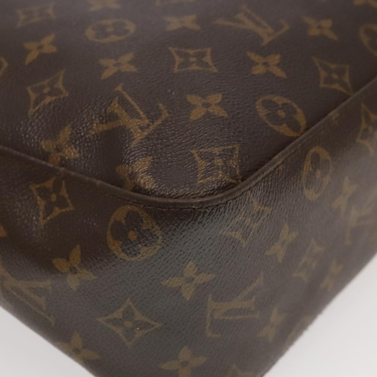 LOUIS VUITTON Monogram Looping GM Shoulder Bag M51145 LV Auth 96351