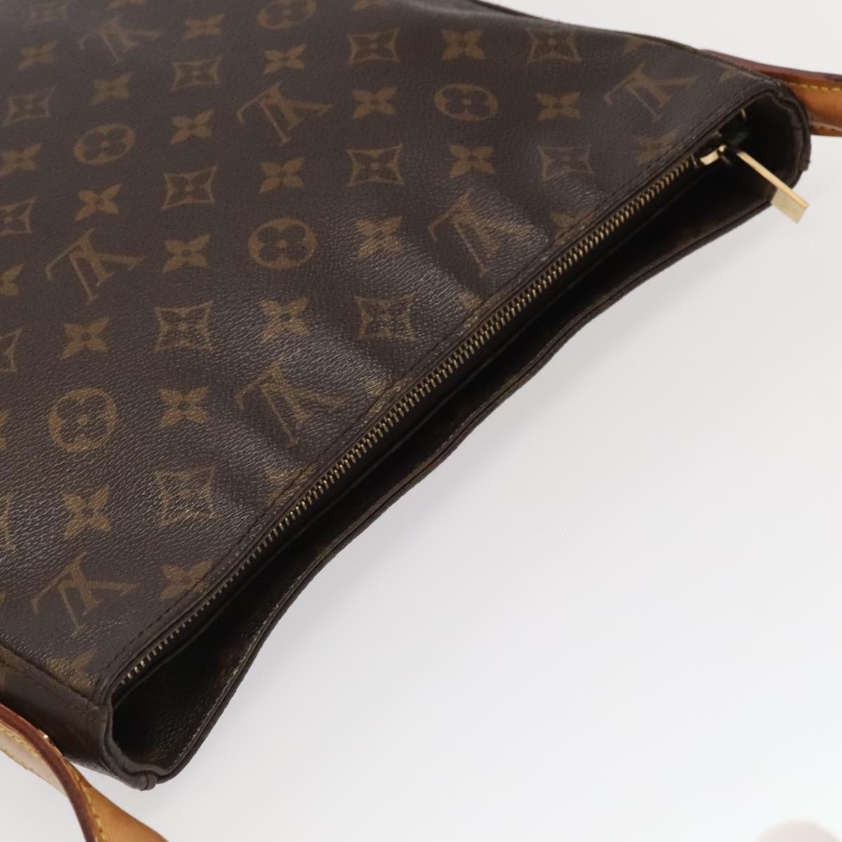 LOUIS VUITTON Monogram Looping GM Shoulder Bag M51145 LV Auth 96351