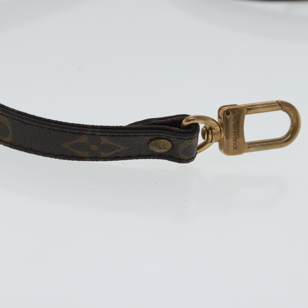 LOUIS VUITTON Monogram Shoulder Strap 43.3"" LV Auth 96395 - 0