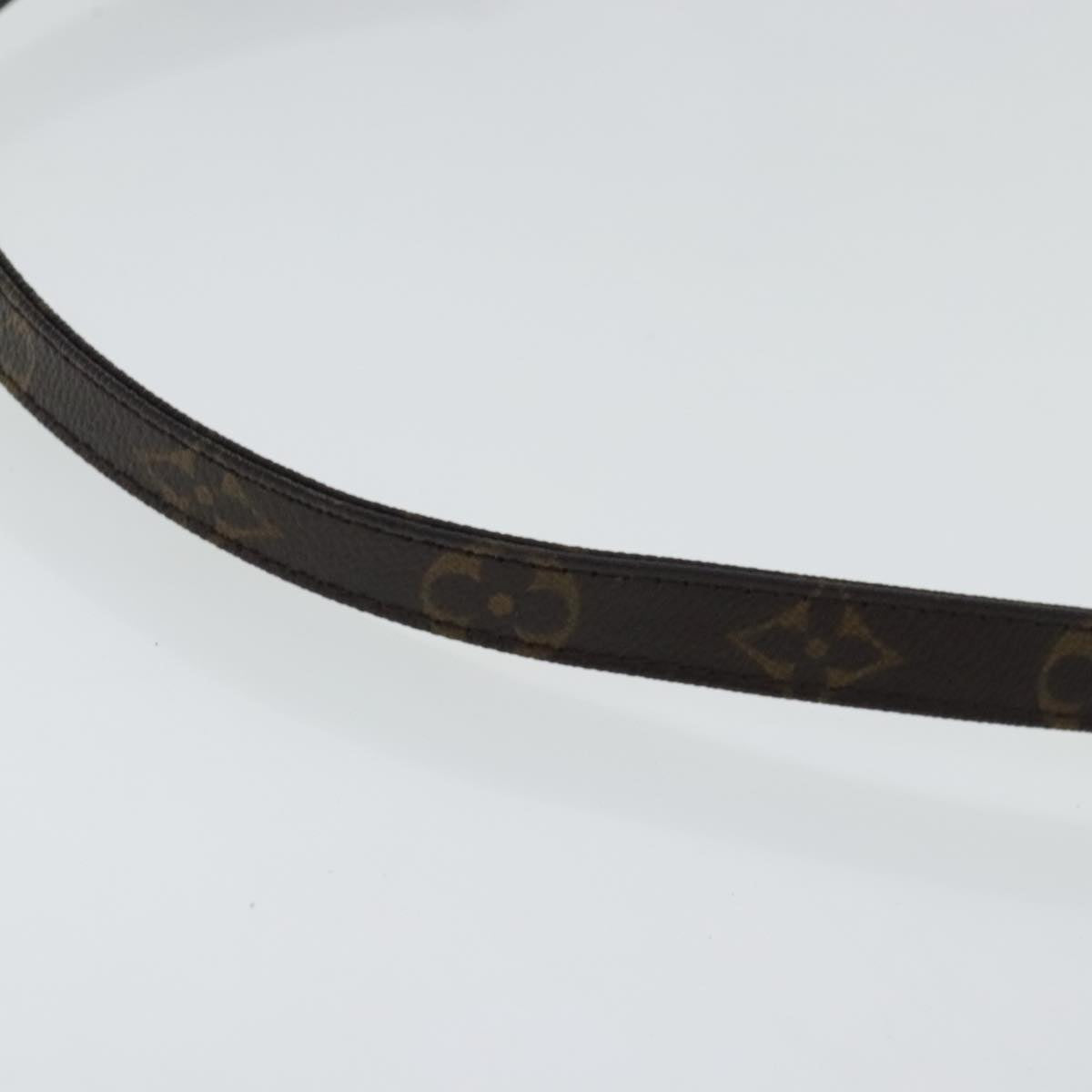 LOUIS VUITTON Monogram Shoulder Strap 43.3"" LV Auth 96395