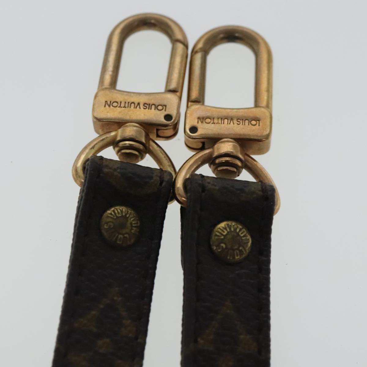 LOUIS VUITTON Monogram Shoulder Strap 43.3"" LV Auth 96395