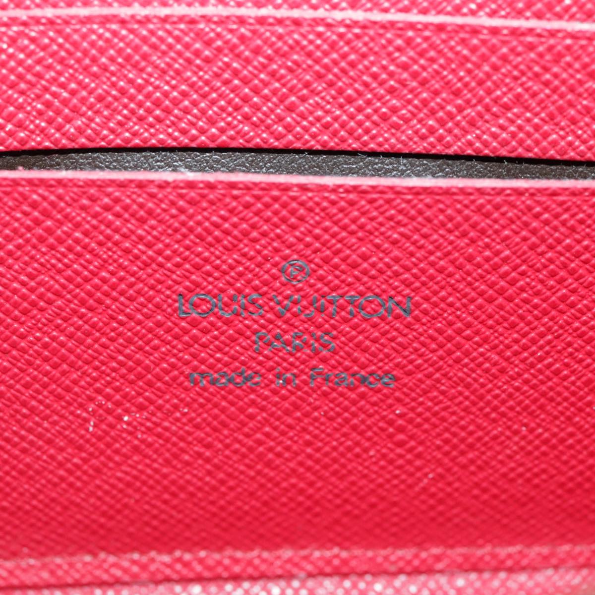 LOUIS VUITTON Monogram Cherry Porte Monnaie Zip Long Wallet M95006 LV Auth 96399