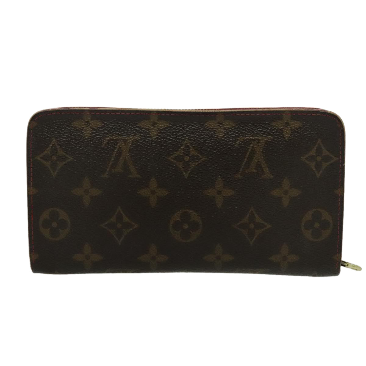 LOUIS VUITTON Monogram Cherry Porte Monnaie Zip Long Wallet M95006 LV Auth 96399