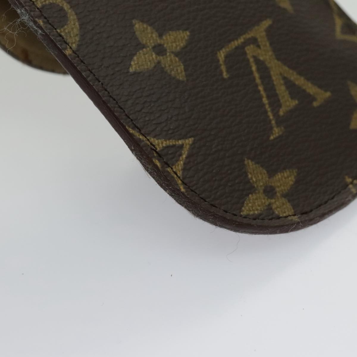 LOUIS VUITTON Monogram Etui Lunette Rabat Glasses Case M62970 LV Auth 96400