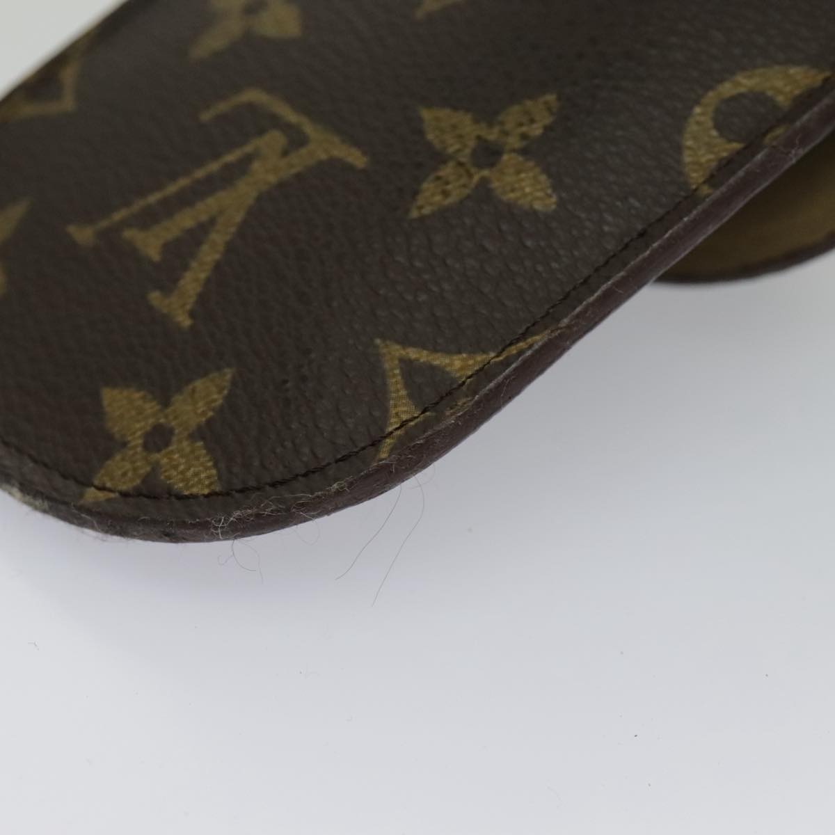 LOUIS VUITTON Monogram Etui Lunette Rabat Glasses Case M62970 LV Auth 96400