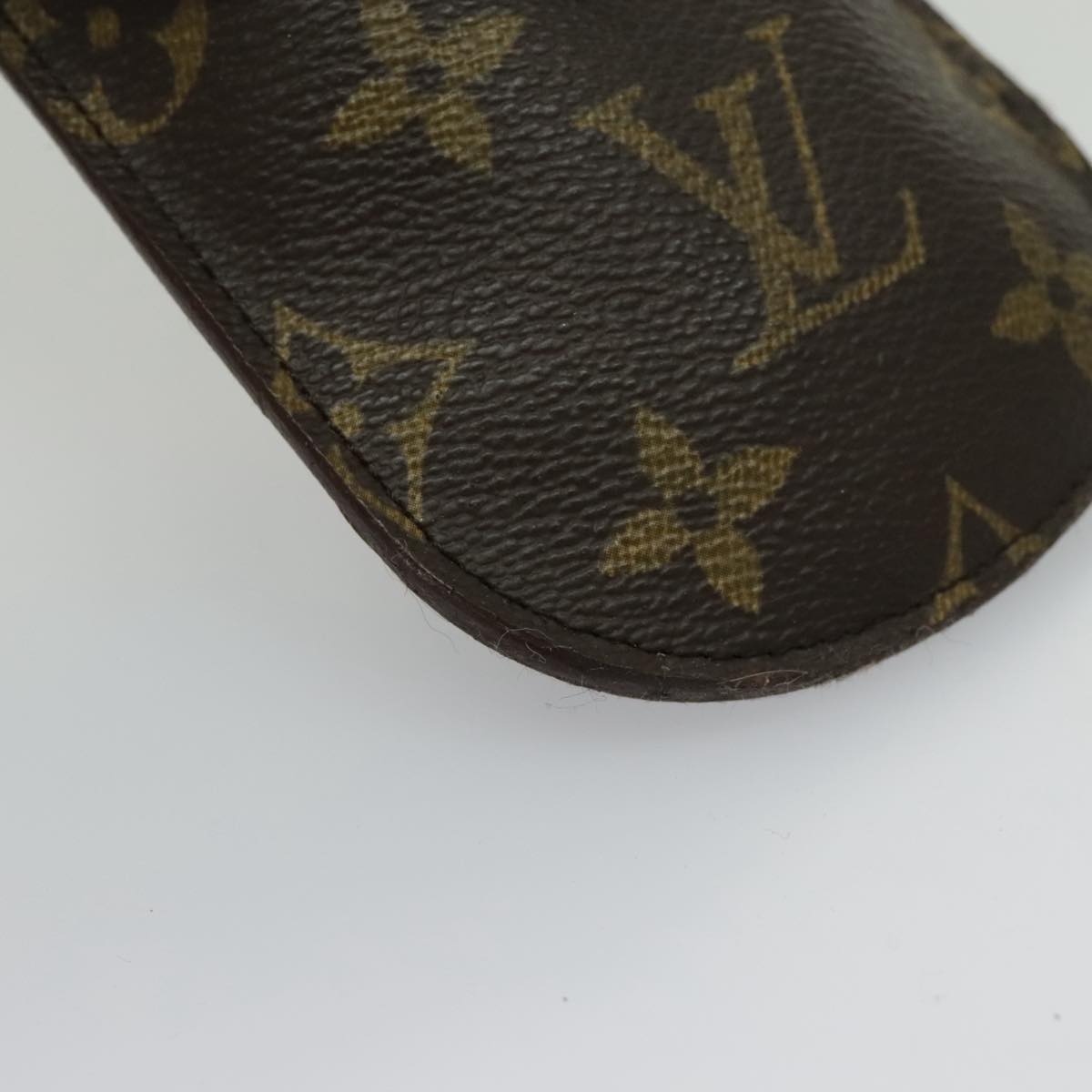 LOUIS VUITTON Monogram Etui Lunette Rabat Glasses Case M62970 LV Auth 96400