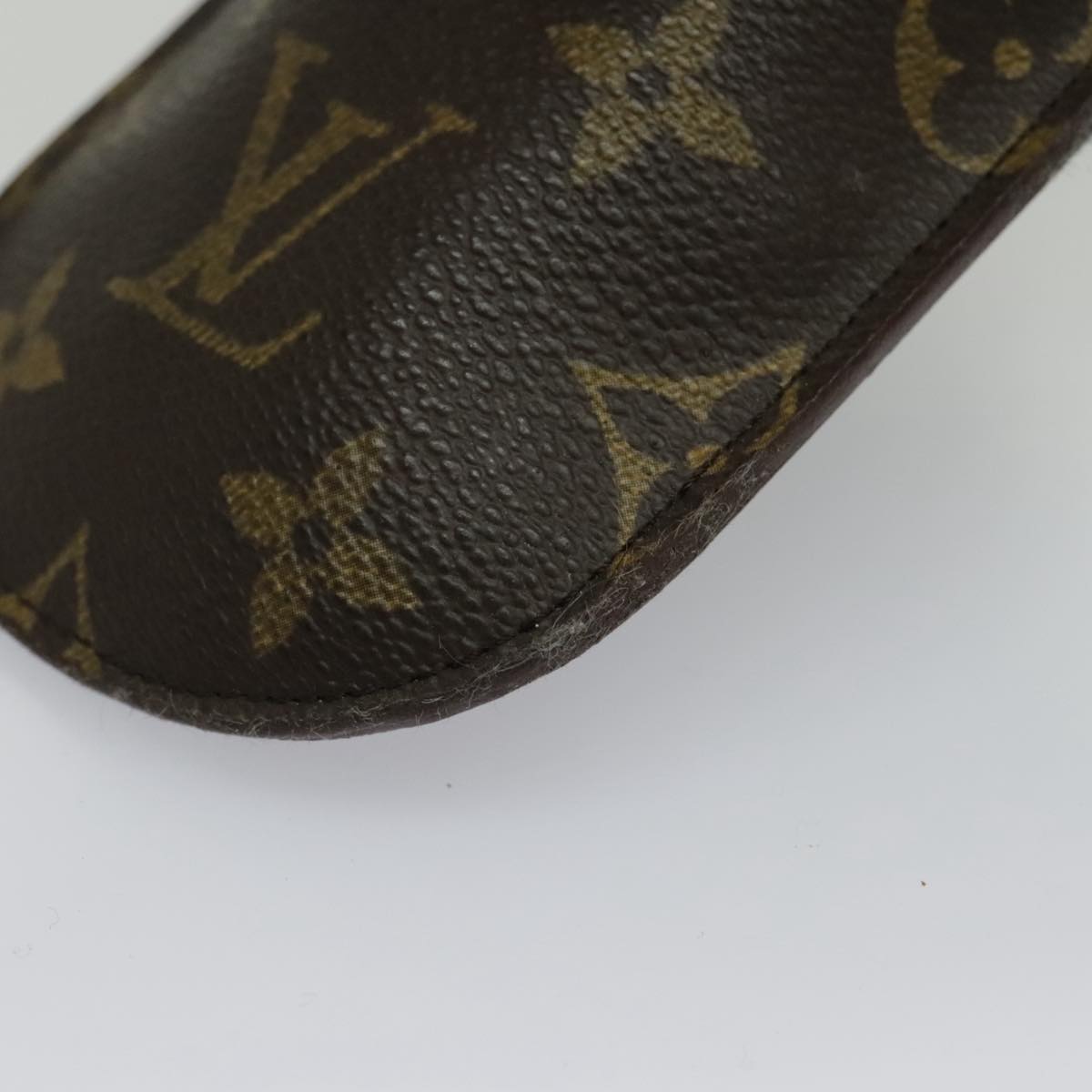 LOUIS VUITTON Monogram Etui Lunette Rabat Glasses Case M62970 LV Auth 96400