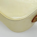 LOUIS VUITTON Monogram Vernis Malibu street Shoulder Bag Perle M91507 Auth 96411-17