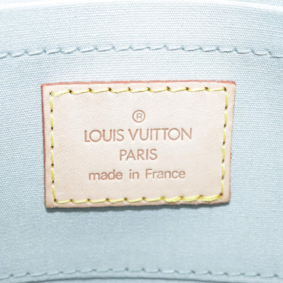 LOUIS VUITTON Monogram Vernis Malibu street Shoulder Bag Perle M91507 Auth 96411