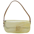LOUIS VUITTON Monogram Vernis Malibu street Shoulder Bag Perle M91507 Auth 96411-1