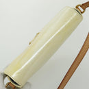 LOUIS VUITTON Monogram Vernis Malibu street Shoulder Bag Perle M91507 Auth 96411-6